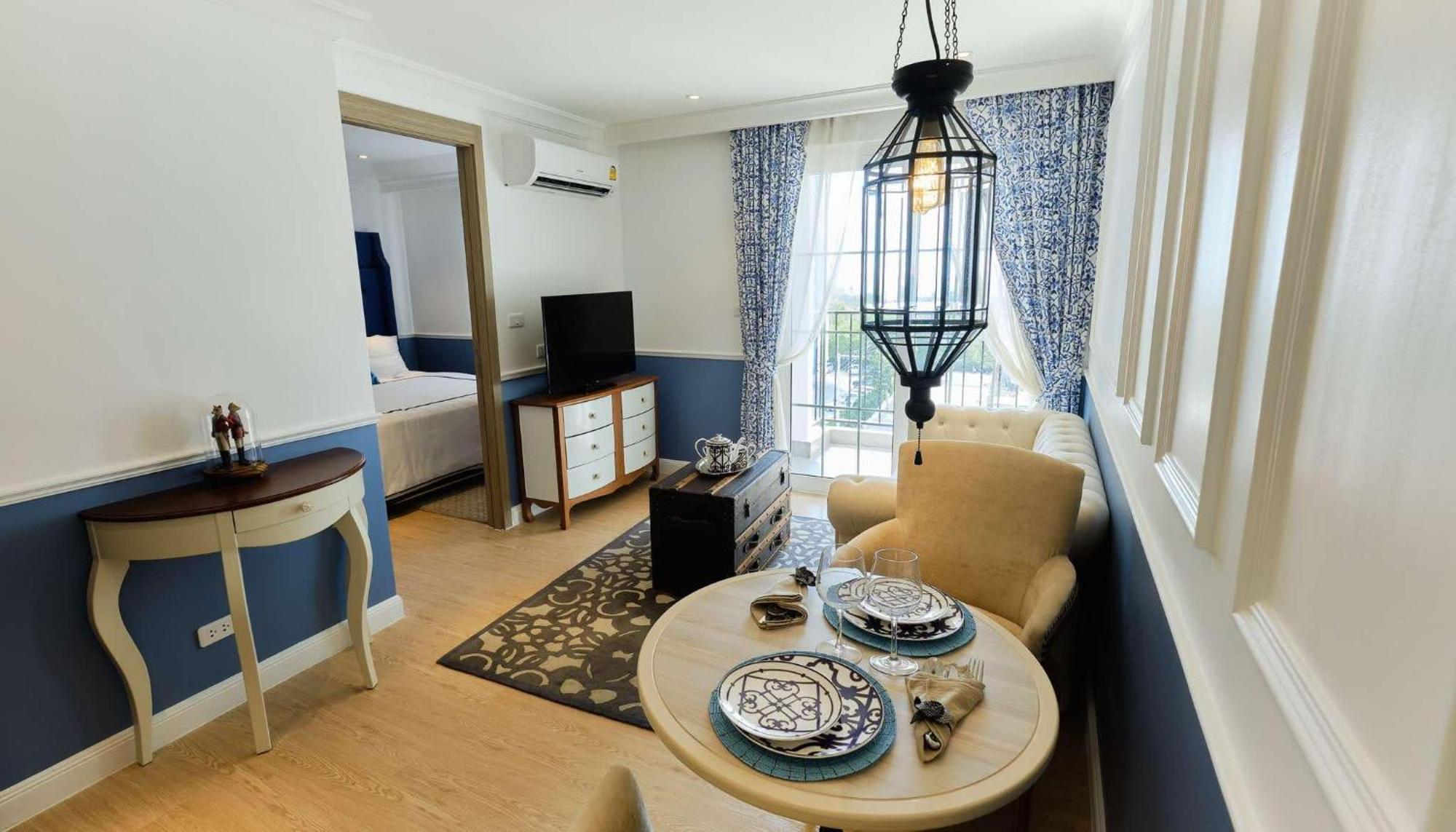Seven Seas Cote De Azur Hotell Na Chom Thian Exteriör bild