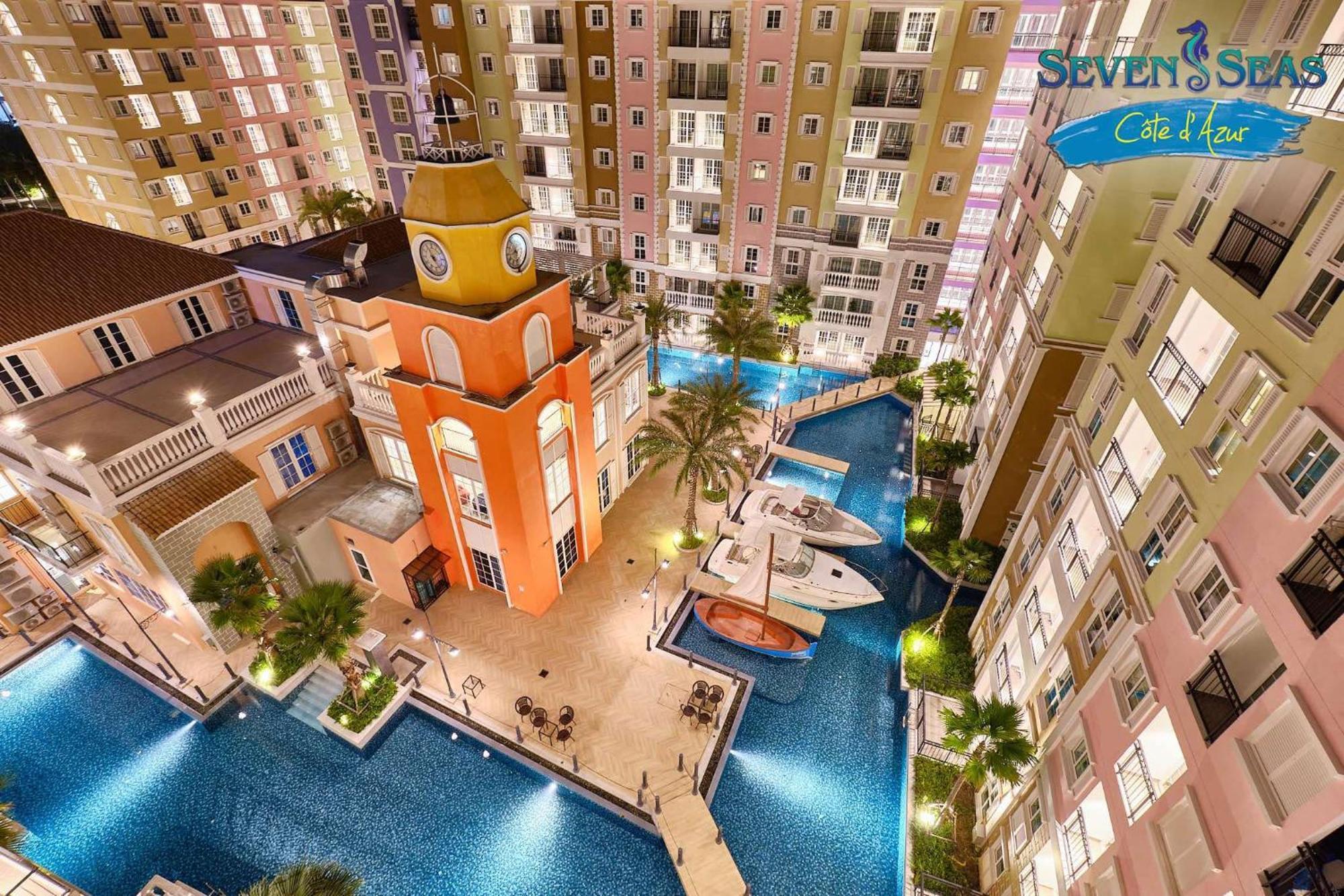Seven Seas Cote De Azur Hotell Na Chom Thian Exteriör bild