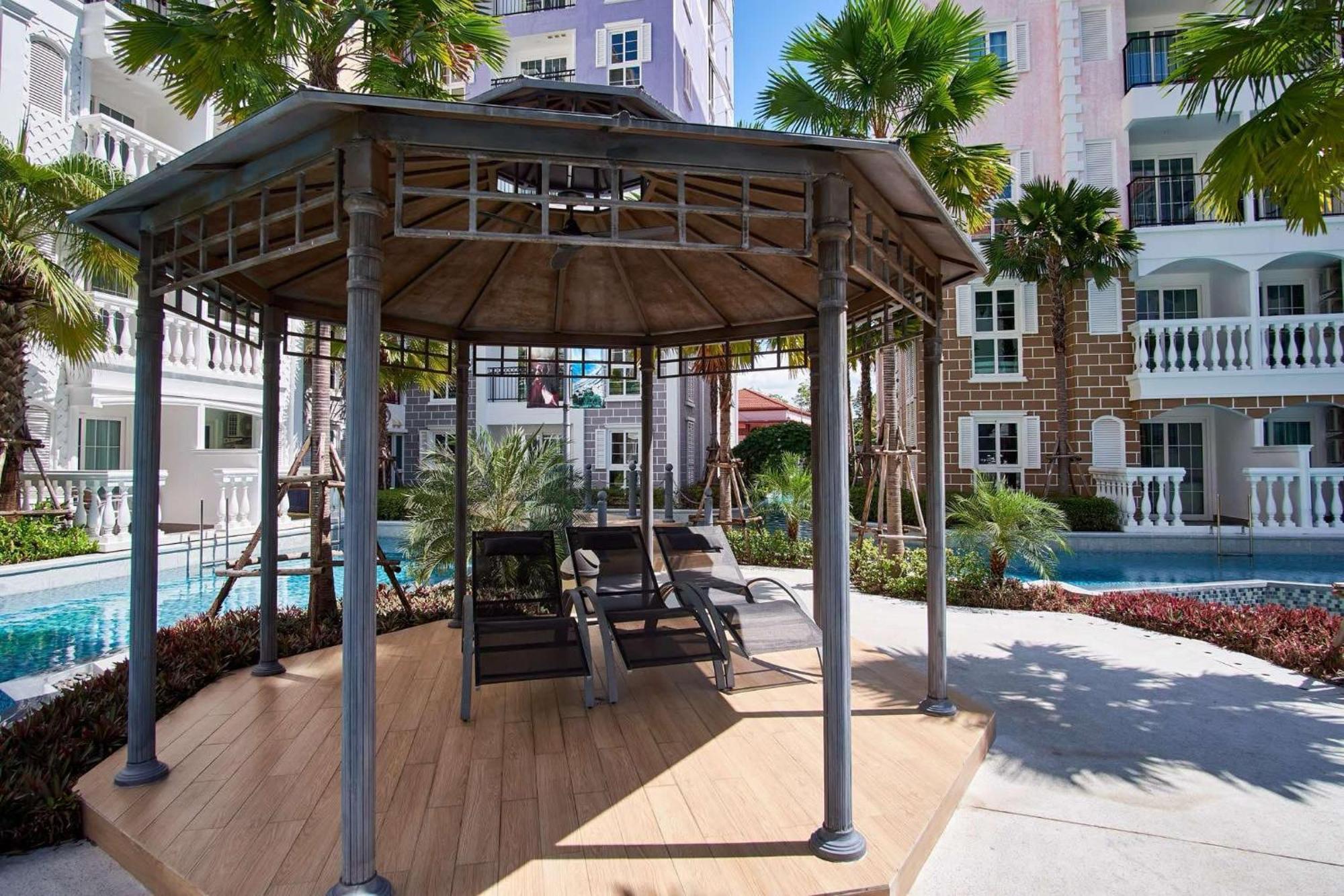 Seven Seas Cote De Azur Hotell Na Chom Thian Exteriör bild