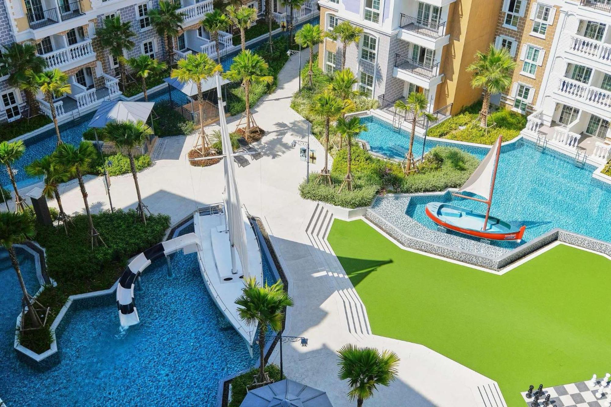 Seven Seas Cote De Azur Hotell Na Chom Thian Exteriör bild