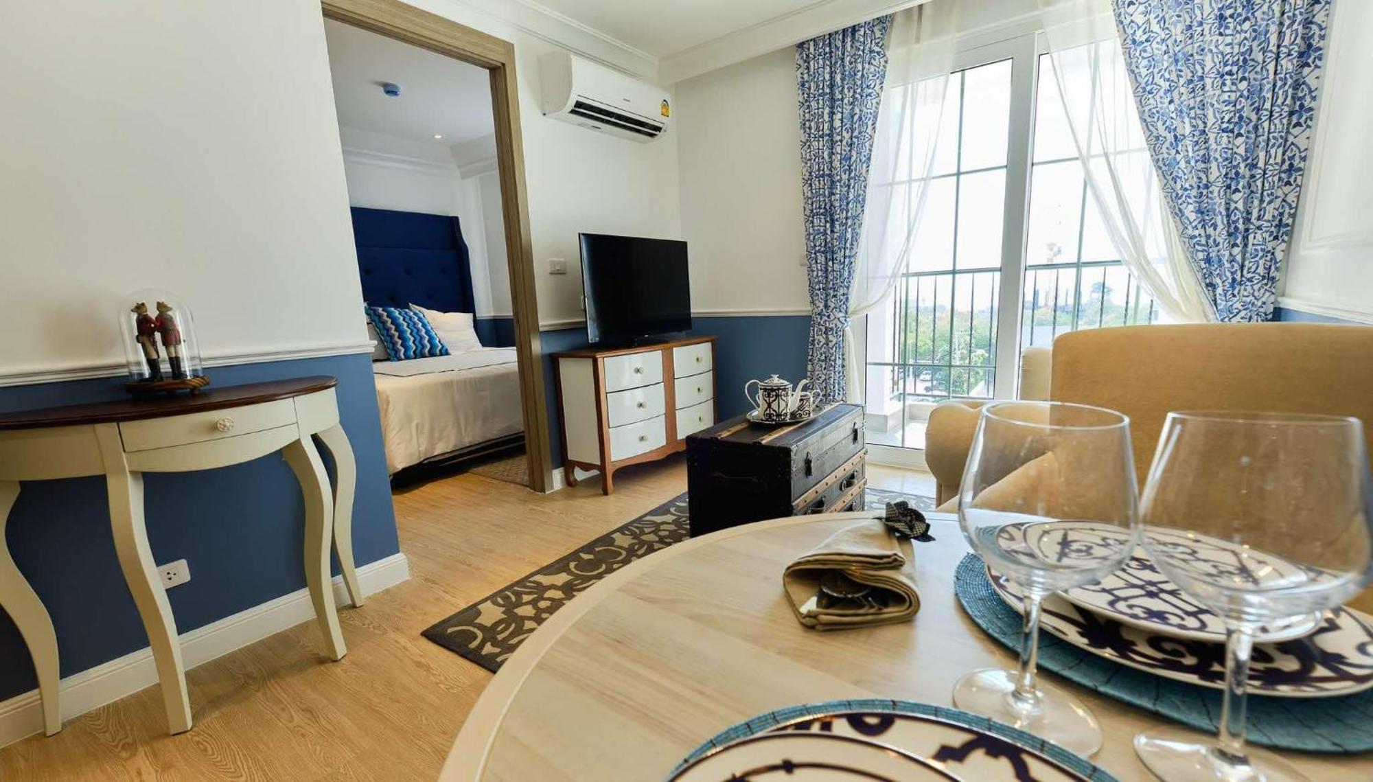 Seven Seas Cote De Azur Hotell Na Chom Thian Exteriör bild