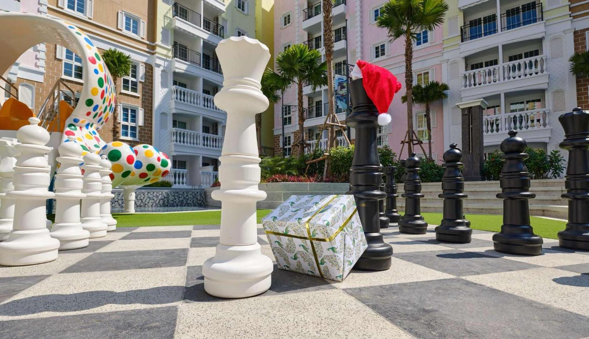 Seven Seas Cote De Azur Hotell Na Chom Thian Exteriör bild