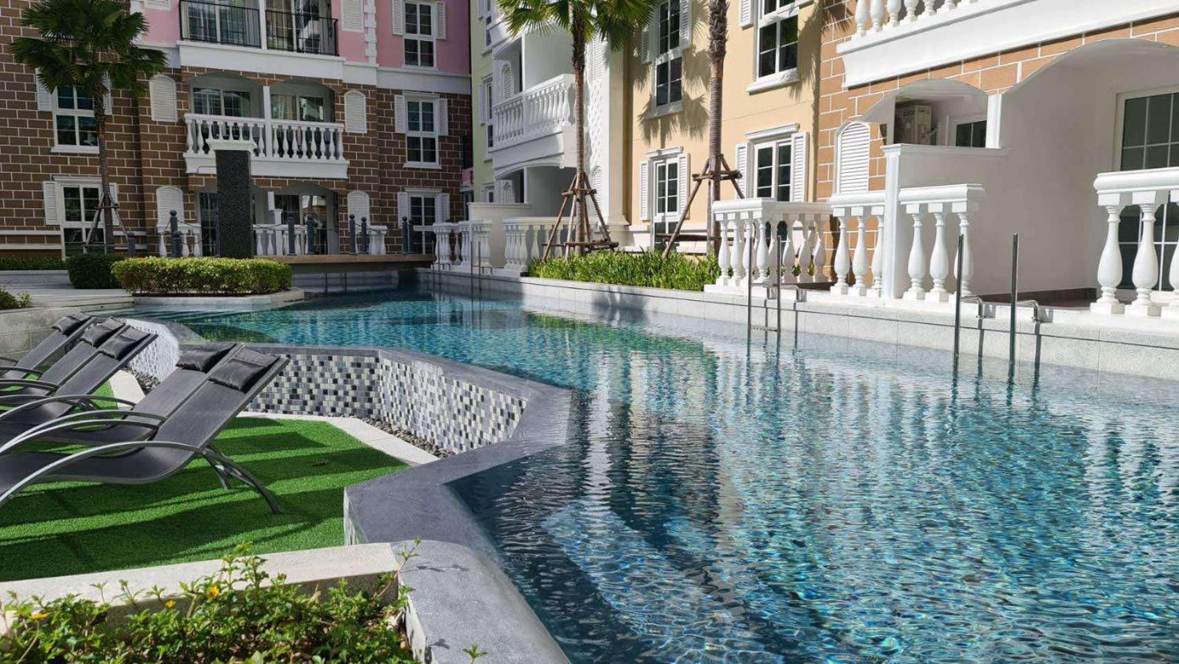 Seven Seas Cote De Azur Hotell Na Chom Thian Exteriör bild