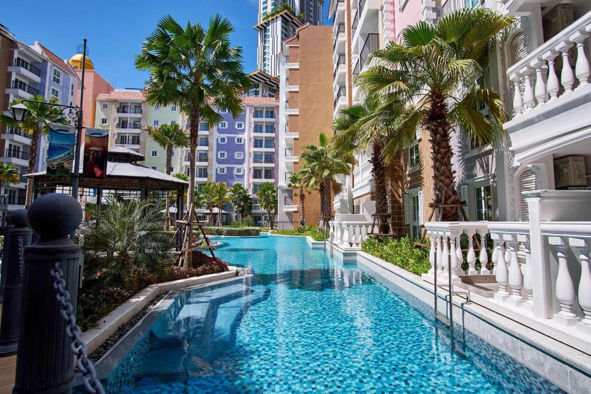 Seven Seas Cote De Azur Hotell Na Chom Thian Exteriör bild