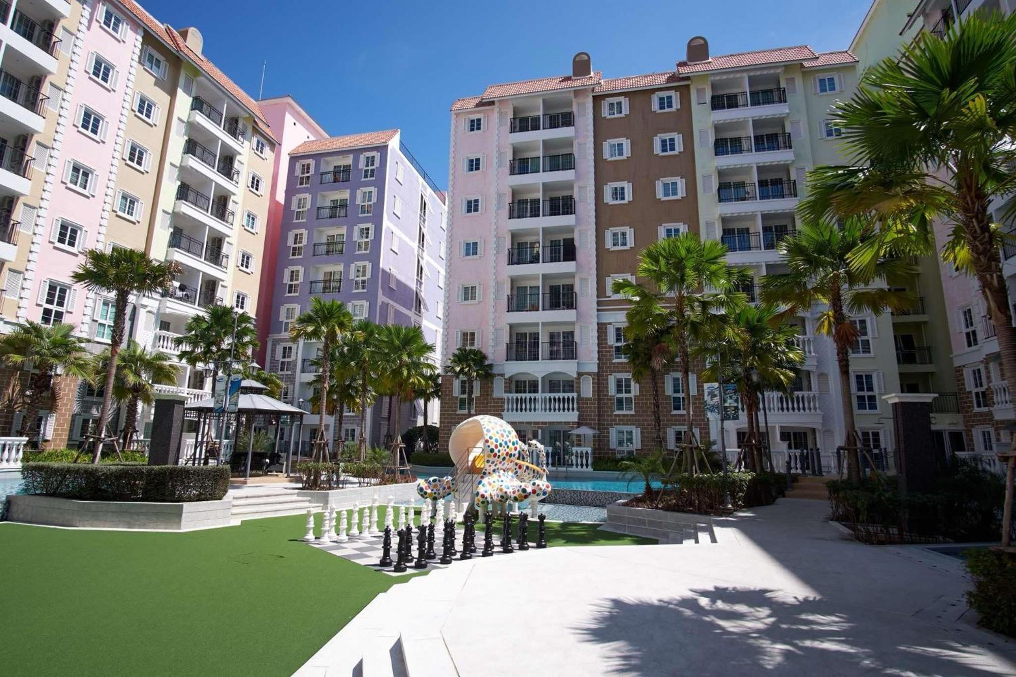 Seven Seas Cote De Azur Hotell Na Chom Thian Exteriör bild