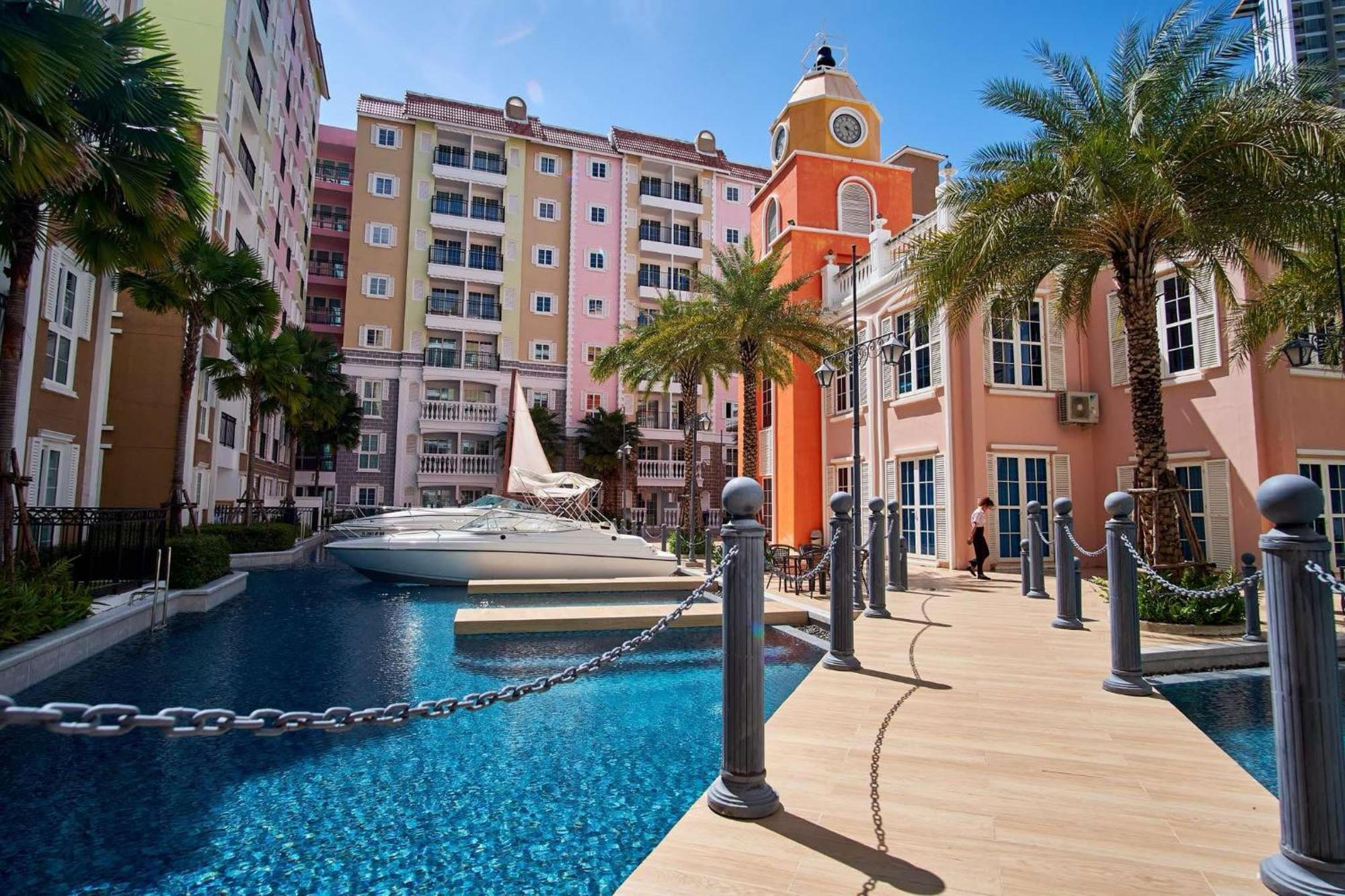 Seven Seas Cote De Azur Hotell Na Chom Thian Exteriör bild