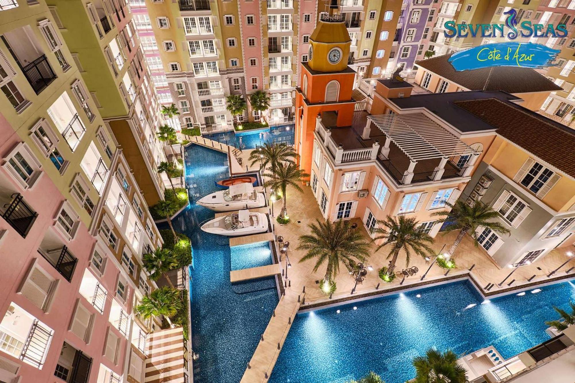 Seven Seas Cote De Azur Hotell Na Chom Thian Exteriör bild