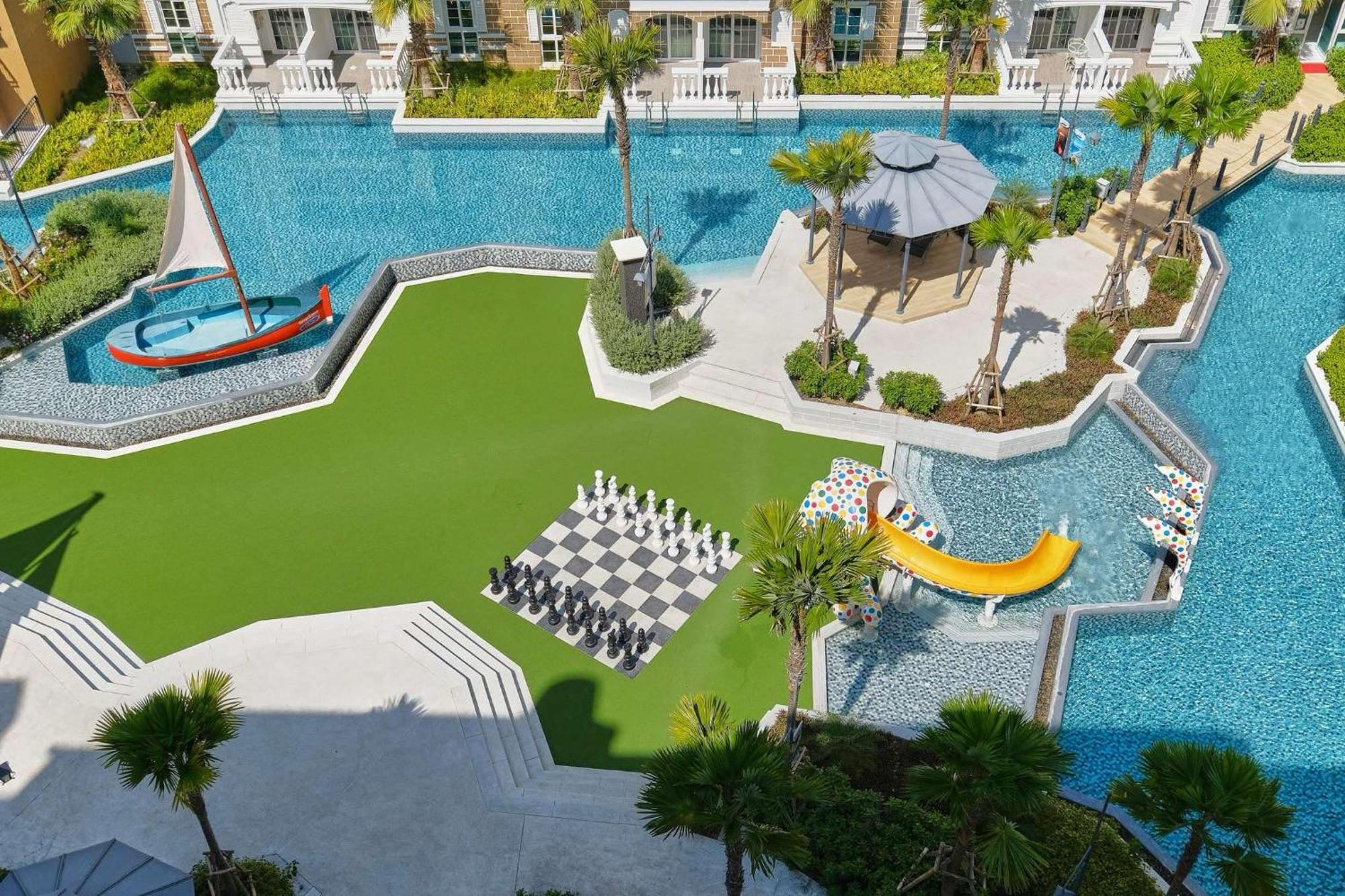 Seven Seas Cote De Azur Hotell Na Chom Thian Exteriör bild