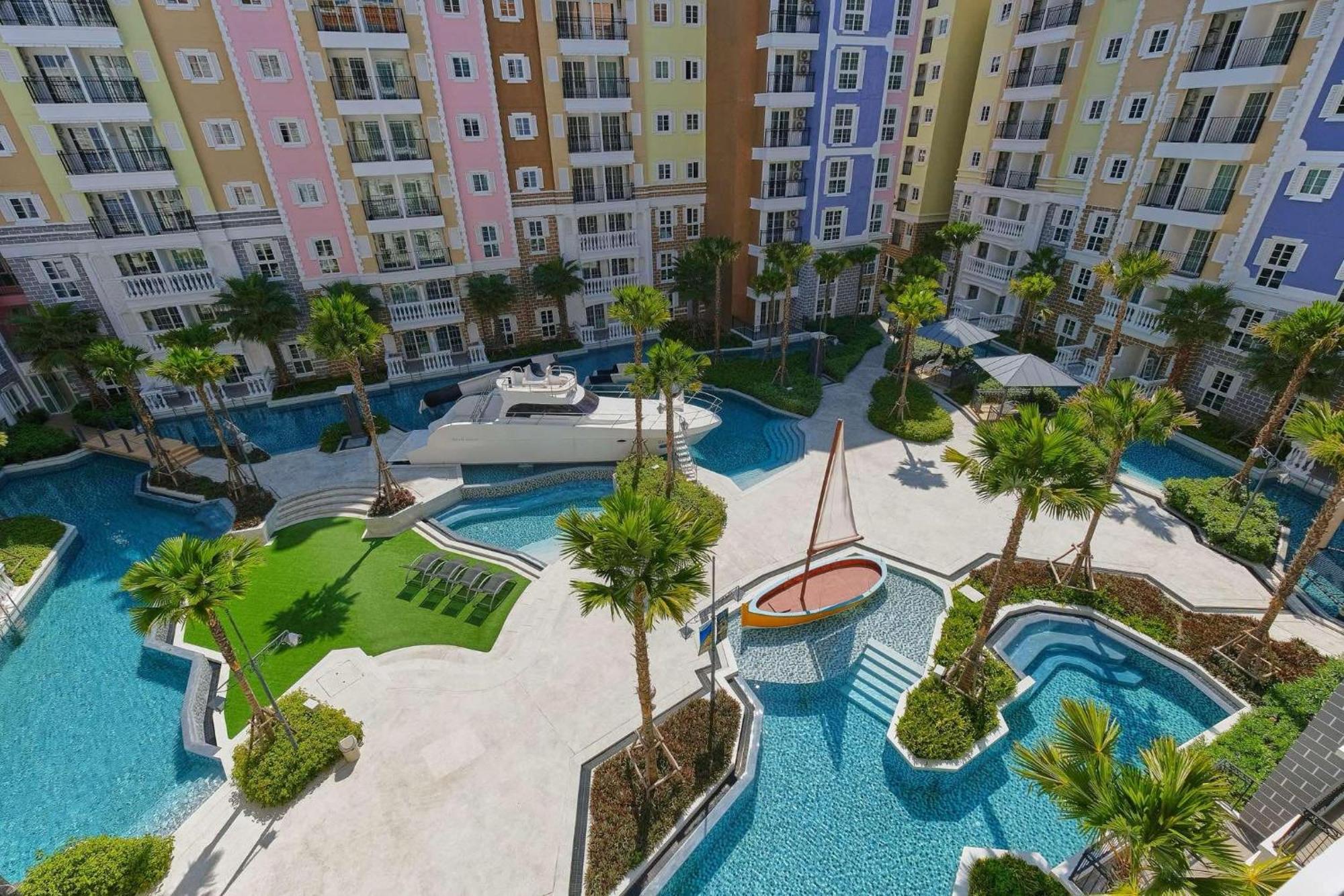 Seven Seas Cote De Azur Hotell Na Chom Thian Exteriör bild